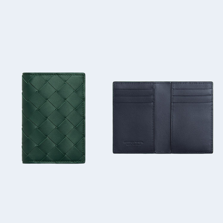 보테가 베네타 인트레치아토 플랩 카드지갑